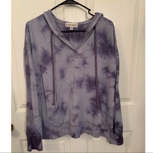 Knox Rose blue tie dye Jacket